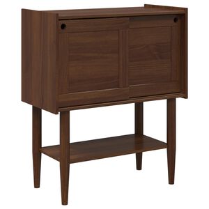 vidaXL Konsola BILBAO Ciemny karmel 80 x 40 x 95 cm