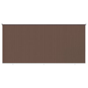 vidaXL Roleta zewnętrzna 90% blokada UV Ciemnoszary 240 x 140 cm HDPE
