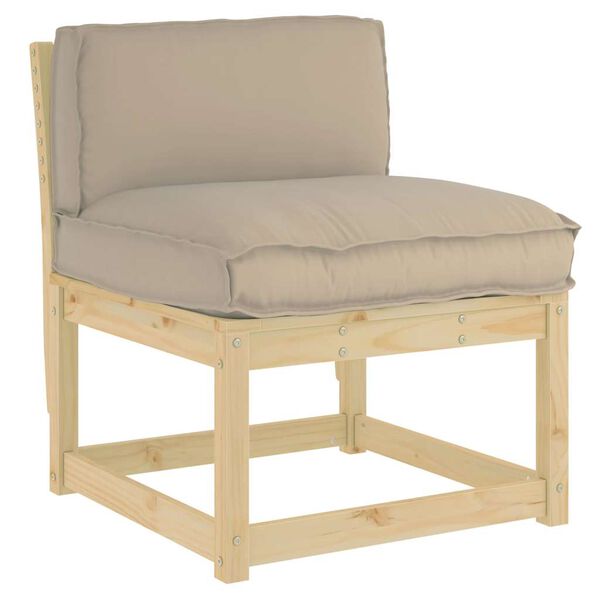 vidaXL Poduszka Ciemnoszary 70 x 40 x 12 cm Materiał Oxford