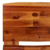 vidaXL Rama ł&oacute;żka z naturalną krawędzią, lite drewno akacjowe, 160 cm