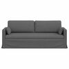 vidaXL Sofa Ciemnoszary