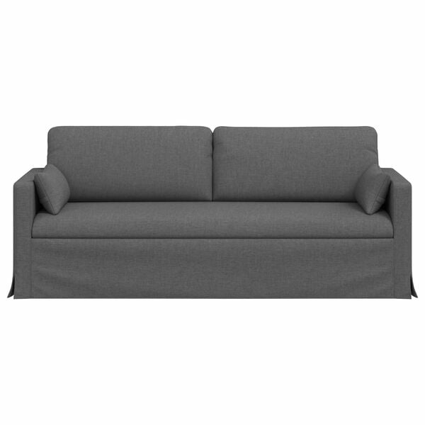 vidaXL Sofa Ciemnoszary