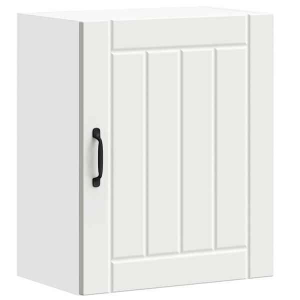 vidaXL Szafka ścienna kuchenna "Lucca" Biała, drewno klejone