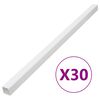 vidaXL Kanał elektroinstalacyjny, 100x60 mm, 30 m, PVC