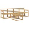 vidaXL Zestaw sof na zewnątrz 5 pcs Biały 59 x 59 x 37 cm