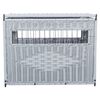 TRIXIE Klatka domowa dla psa, 58x60x77 cm, jasnoszara
