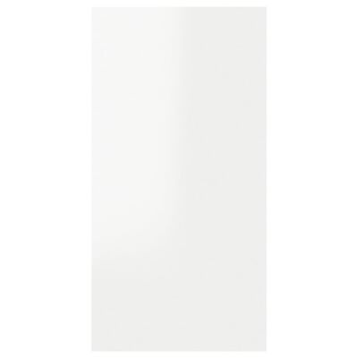 vidaXL Szafki telewizyjne, 2 szt., wysoki połysk, białe, 30,5x30x60 cm