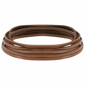 vidaXL Sk&oacute;rzany pasek 1 brązowy 1000 x 0,4 cm Sk&oacute;ra