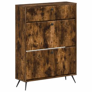 vidaXL Szafka na buty BREDA 78 x 24 x 103 cm Drewno inżynieryjne