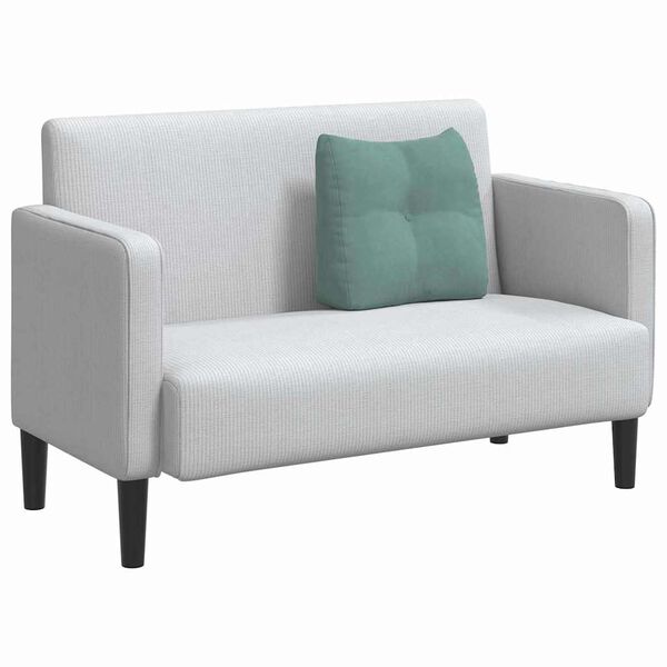 vidaXL Poduszka na plecy Zielony morski 45 x 24 x 50 cm Aksamit