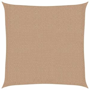 vidaXL Żagiel przeciwsłoneczny, 160 g/m&sup2;, taupe, 2x2 m, HDPE