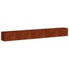 vidaXL Doniczka Rusty 360x40x40 cm Stal nierdzewna