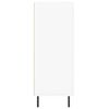 vidaXL Szafka, biała, 69,5x34x90 cm, materiał drewnopochodny
