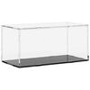 vidaXL Pudełko ekspozycyjne przezroczyste 30x15x14 cm akrylowe