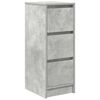 vidaXL Komoda Betonowa Szara 29,5x34x76 cm Drewno klejone