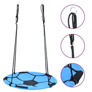 vidaXL Piłkarska huśtawka typu gniazdo, 100 cm