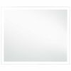 vidaXL Ścienne lustro łazienkowe z LED, 60 x 50 cm