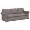 vidaXL Sofa 2 pcs Ciemnoszary 215 x 82 x 80 cm tkanina