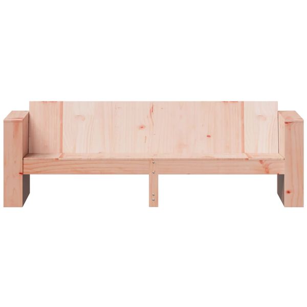 vidaXL Sofa ogrodowa, 3-osobowa, 189x60x62 cm, lite drewno daglezjowe