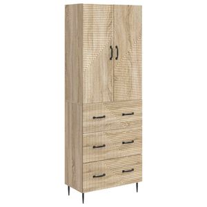 vidaXL Zestaw szafek 2 szt. 66 x 34,5 x 90 cm Drewno inżynieryjne