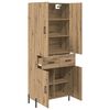 vidaXL Highboard z szufladą Dąb rzemieślniczy 69,5 x 34 x 180 cm