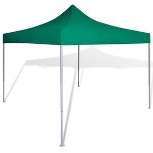 vidaXL Zielony, składany namiot, 3 x 3 m