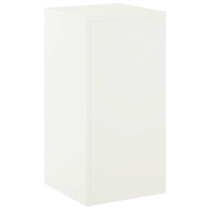vidaXL Stojak na rośliny Biały 30 x 30 x 60 cm Stal