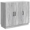 vidaXL Bufet Szary Sonoma 89 x 34,5 x 77 cm Drewno inżynieryjne