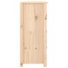 vidaXL Szafka, 70x35x80 cm, lite drewno sosnowe