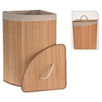 Bathroom Solutions Narożny kosz na pranie, bambusowy