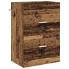 vidaXL Szafka pod zlewem w łazience Stare drewno 56 x 37,5 x 81 cm