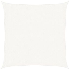 vidaXL Żagiel ogrodowy HDPE kwadratowy 3,6x3,6 m, biały