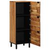 vidaXL Highboard Naturalny 40 x 33,5 x 110 cm Lite Drewno Akacji