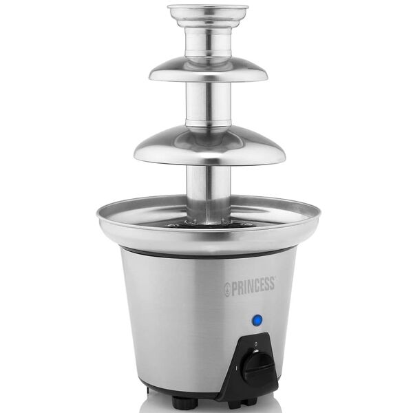 Princess Fontanna czekoladowa, XL, 90 W, srebrna