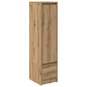 vidaXL Komoda Artisan Oak 29,5x34x119,5 cm Drewno klejone