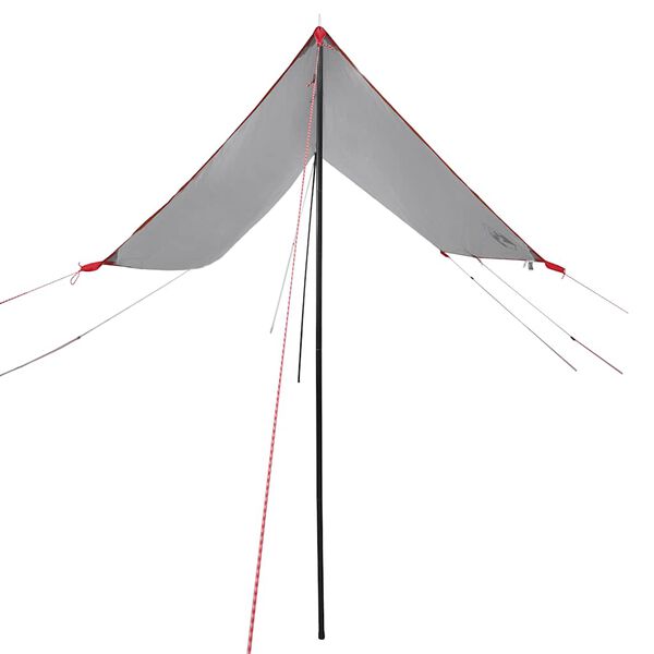 vidaXL Namiot samochodowy, szaro-pomarańczowy, wodoodporny