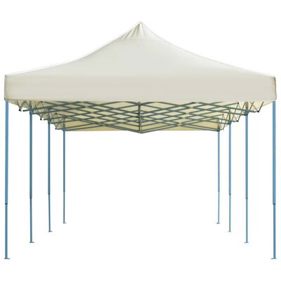 vidaXL Składany namiot imprezowy, 3 x 9 m, kremowy