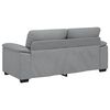 vidaXL Sofa 2-osobowa, jasnoszara, 180x81x84 cm, tapicerowana tkaniną