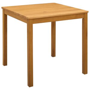 vidaXL St&oacute;ł jadalny 75 x 75 x 75 cm Dąb lite naturalny Kwadrat