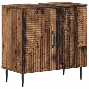 vidaXL Szafka pod umywalkę HAARLEM Stare drewno 59,5 x 31,5 x 59 cm