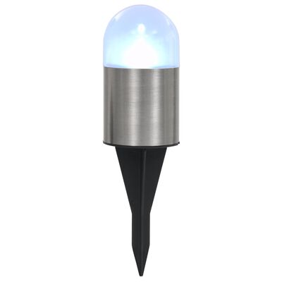 vidaXL Solarne lampy gruntowe, 12 szt., białe LED