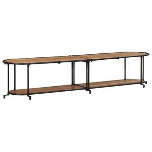 vidaXL Szafka pod TV, 200x42x40 cm, lite drewno akacjowe