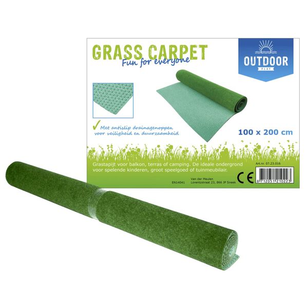 OUTDOOR PLAY Sztuczna trawa, 100 x 200 cm, 0723016