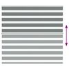 vidaXL Roleta zebra, ciemnoszara, szerokość tkaniny 155,9cm, poliester