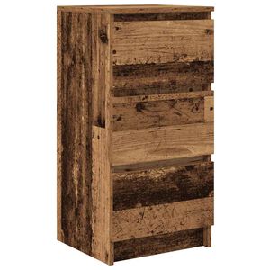 vidaXL Komoda Stare drewno 37,5x35x76 cm Drewno klejone