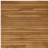 vidaXL Blat stołu 80 x 80 x 3,5 cm Kwadrat Lite drewno teakowe