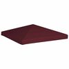 vidaXL Zadaszenie do altany, 310 g/m&sup2;, 3 x 3 m, bordowe