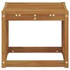 vidaXL Ławka Stołowa Naturalny 43 x 43 x 37 cm Lite Drewno Akacji