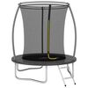 vidaXL Trampolina z akcesoriami, okrągła, 183x52 cm, 80 kg