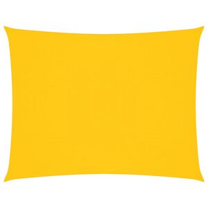 vidaXL Prostokątny żagiel ogrodowy, tkanina Oxford, 6x7 m, ż&oacute;łty